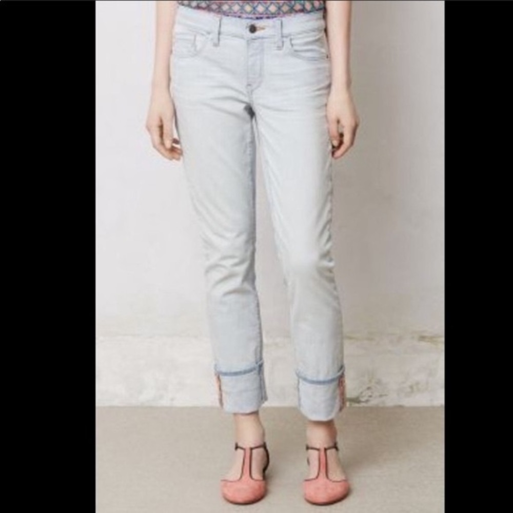 Anthropologie Pilcro Light Wash Stet Jeans
